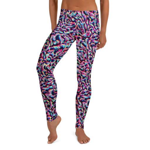 The Chromatic Wave on a Leggings
