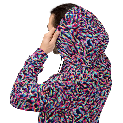 The Chromatic Wave on a Hoodie