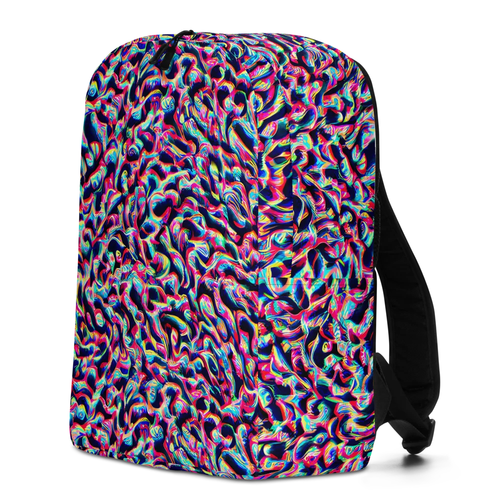 The Chromatic Wave on Minimalist Backpack — Left