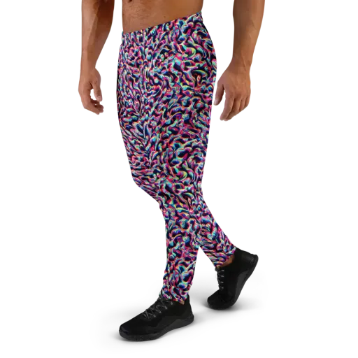 The Chromatic Wave on a Men's Joggers