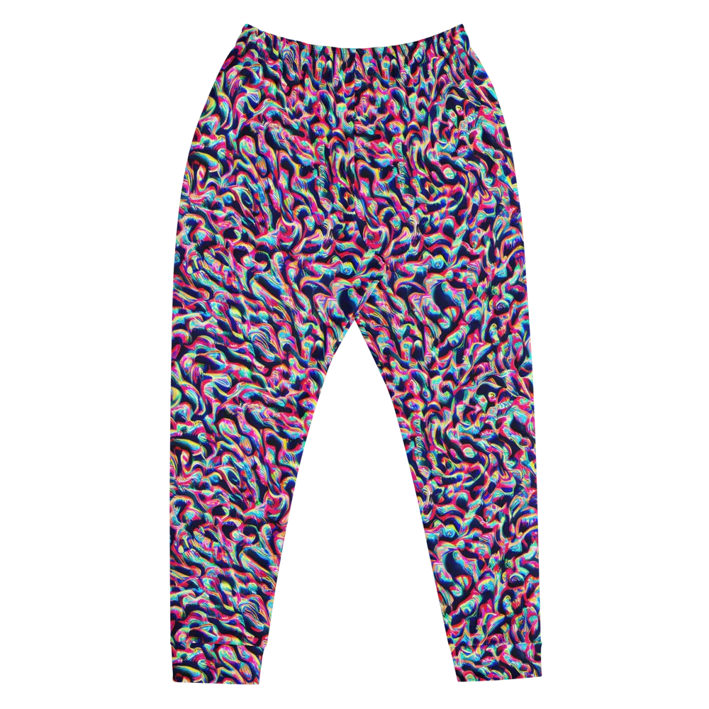 The Chromatic Wave on Men's Joggers — Front