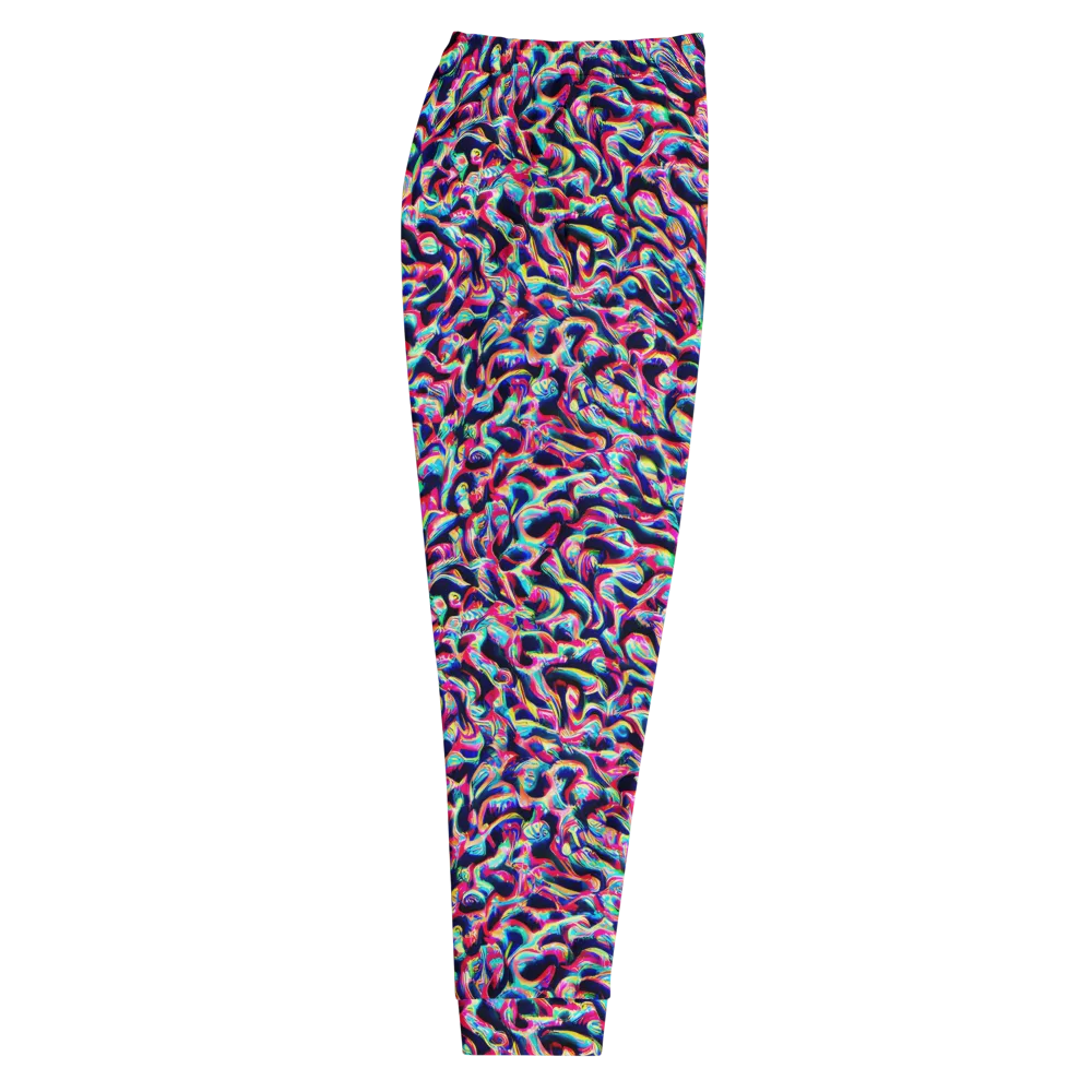 The Chromatic Wave on Men's Joggers — Right