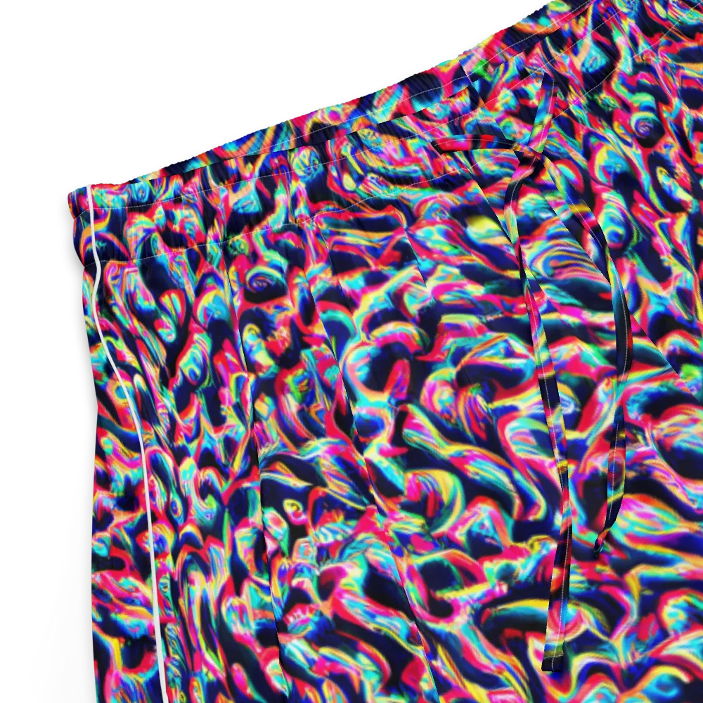 The Chromatic Wave on Women's Pajama Shorts — Product details