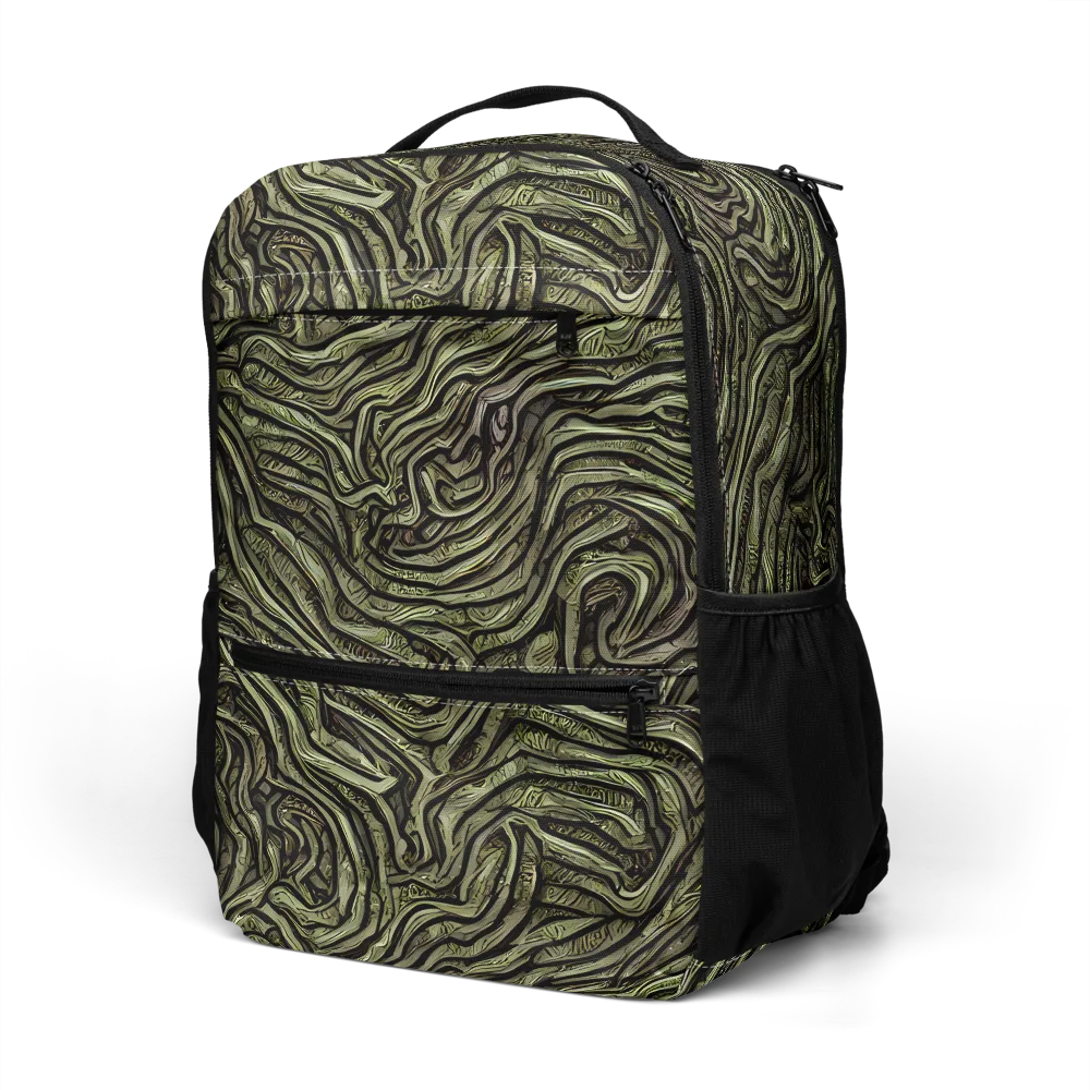 Moss Current on Utility Backpack — Left Front