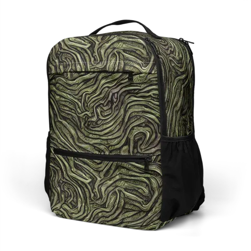 Moss Current on a Utility Backpack