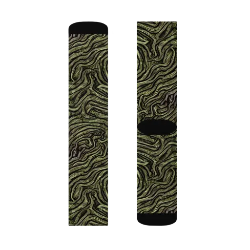 Moss Current on a Socks