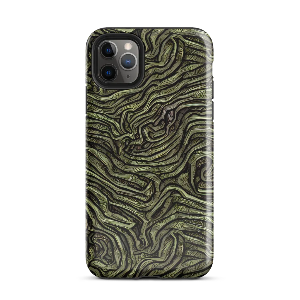 Moss Current on Tough Case for iPhone® — Front