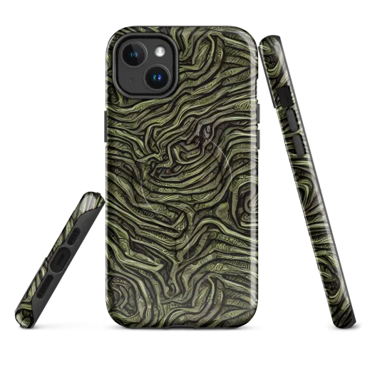 Moss Current on a MagSafe Tough Case for iPhone®
