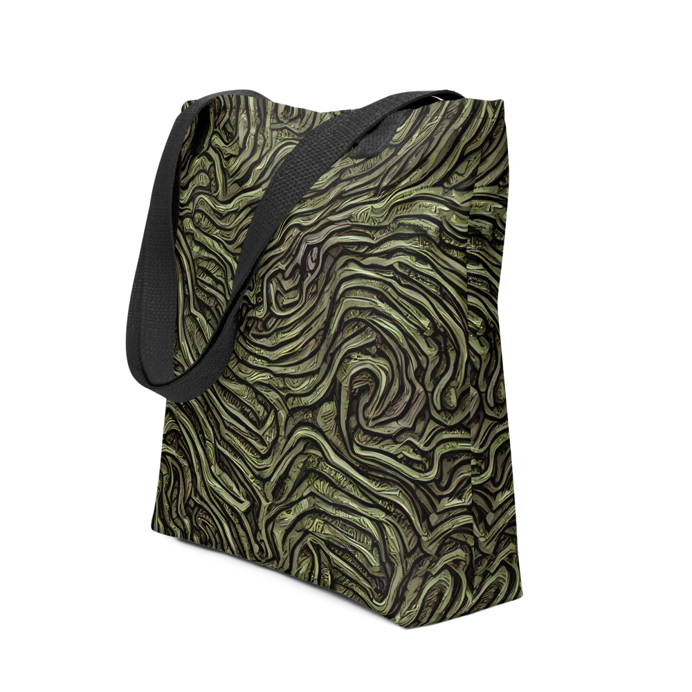 Moss Current on Tote Bag — Front