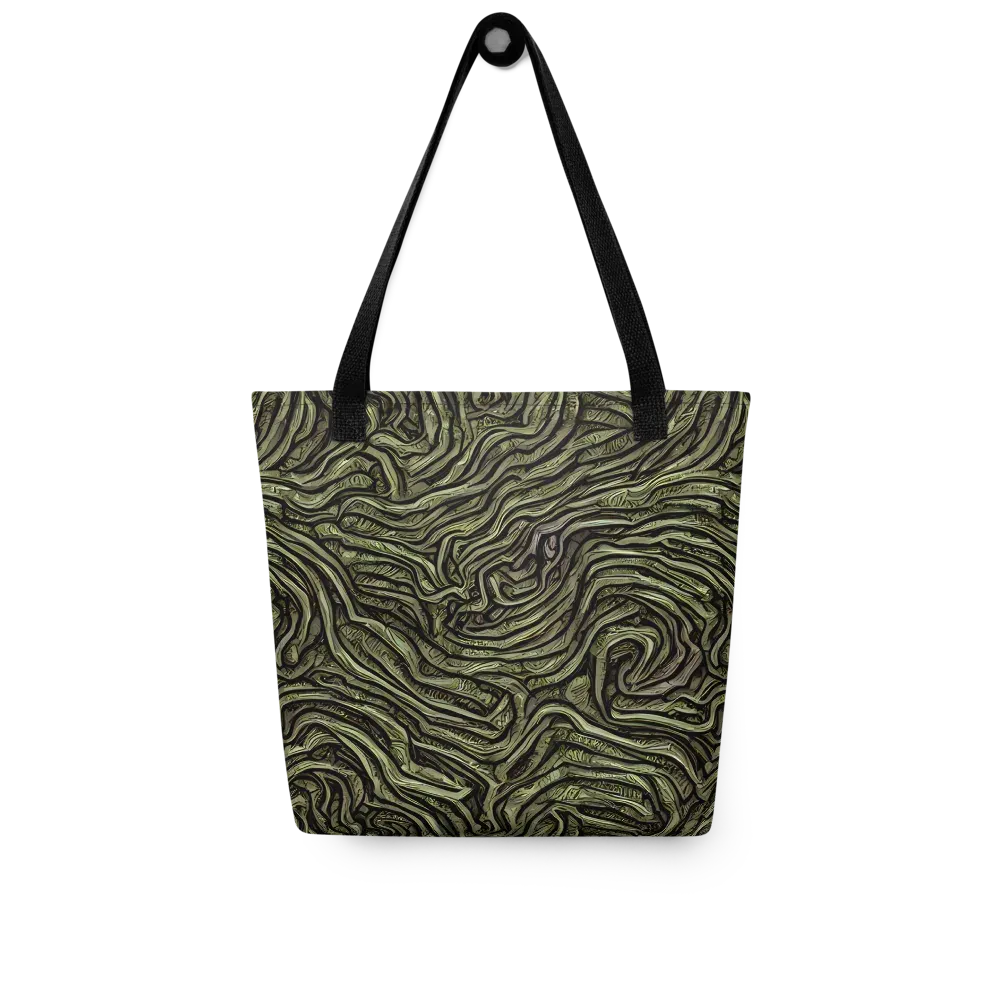 Moss Current on Tote Bag — Front