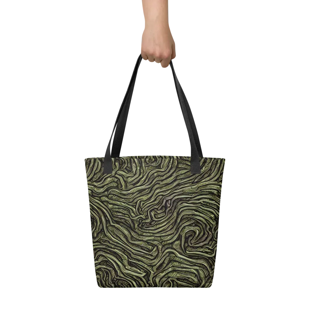 Moss Current on Tote Bag — Front