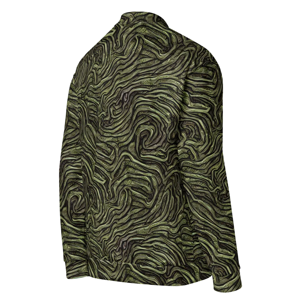 Moss Current on Bomber Jacket — Right Back