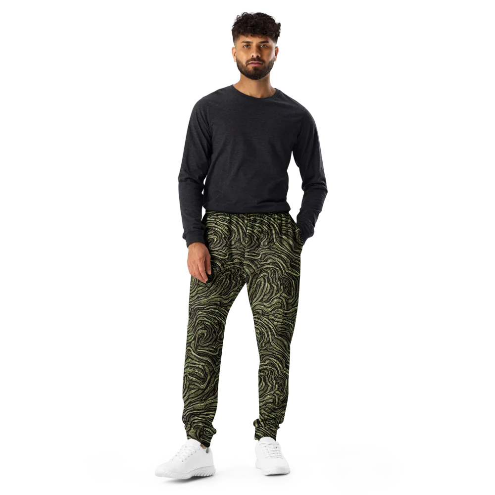 Moss Current on Men's Joggers — Front