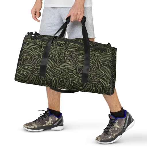 Moss Current on a Duffle Bag