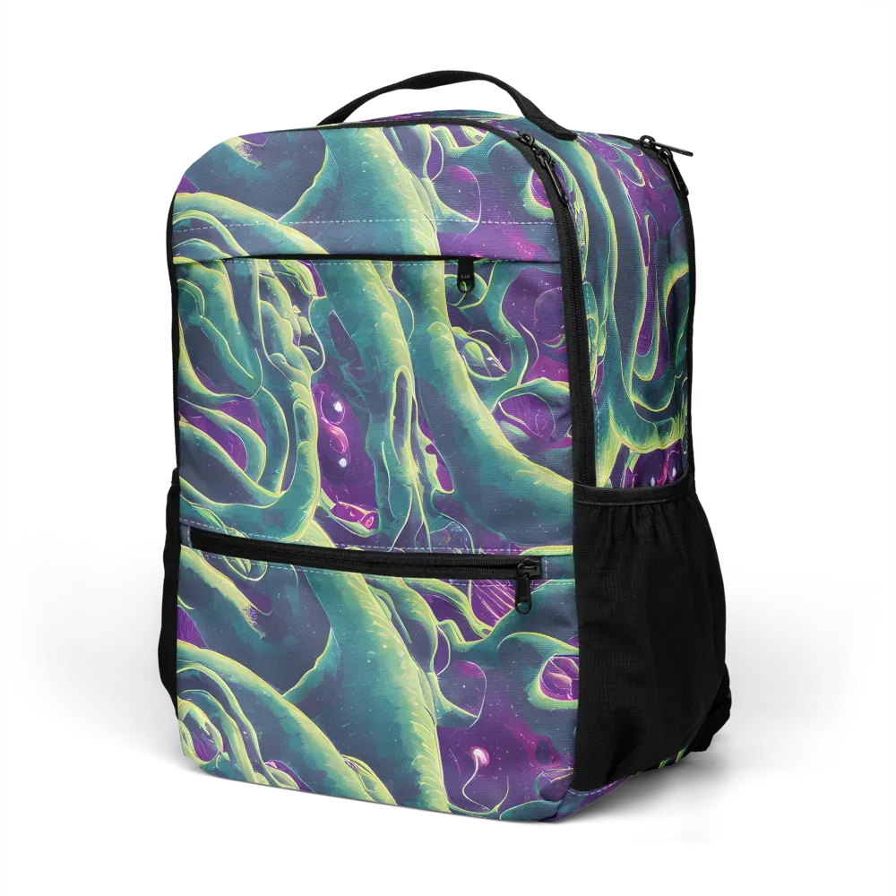 Viridian Flux on Utility Backpack — Left Front