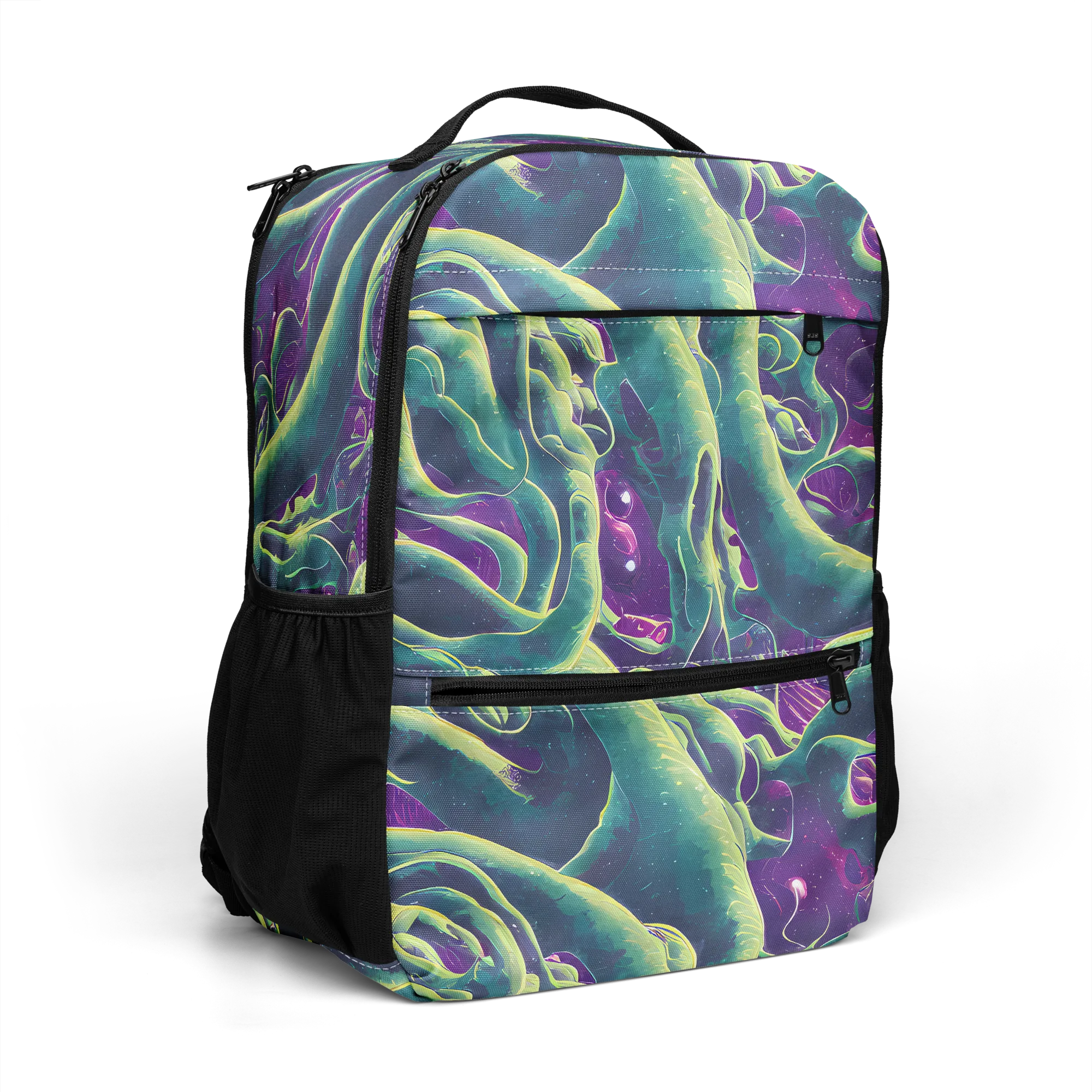 Viridian Flux on Utility Backpack — Right Front