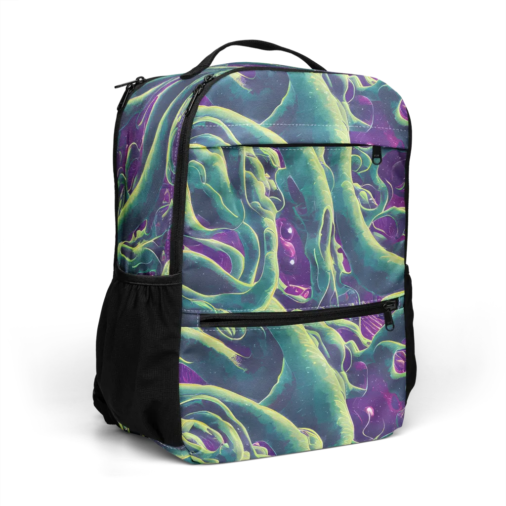Viridian Flux on Utility Backpack — Right Front