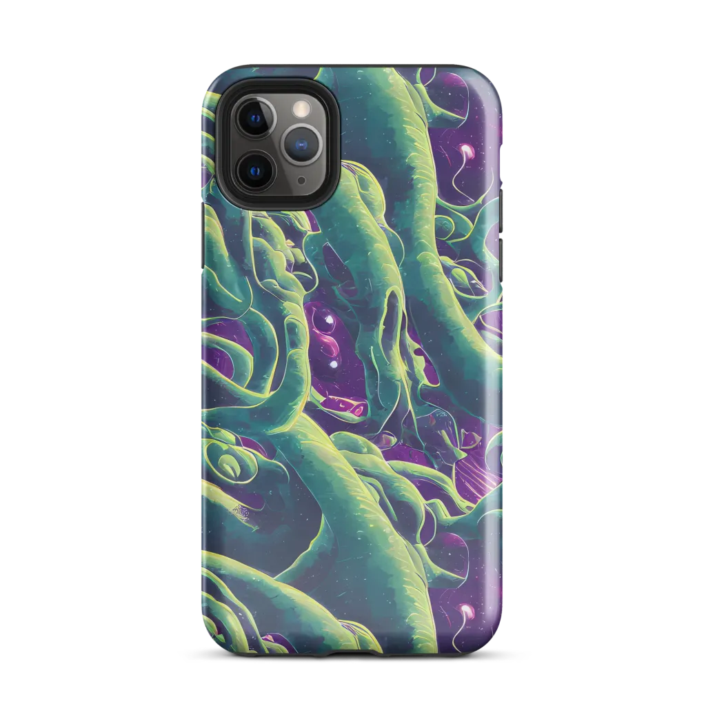 Viridian Flux on Tough Case for iPhone® — Front