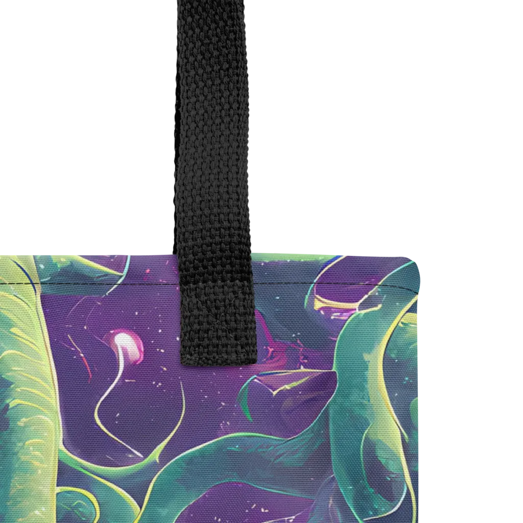 Viridian Flux on Tote Bag — Product details