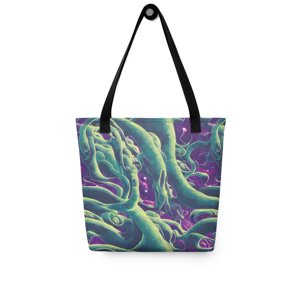 Viridian Flux on Tote Bag — Front