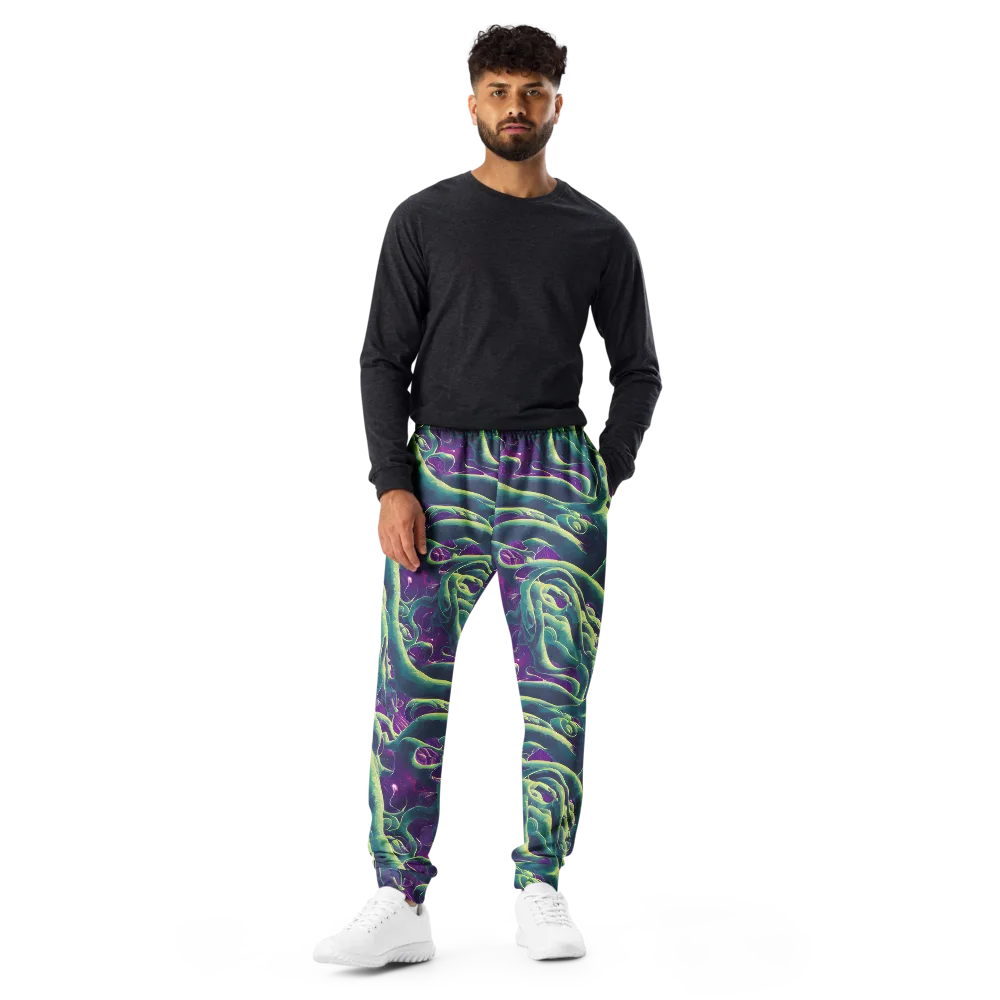 Viridian Flux on Men's Joggers — Front