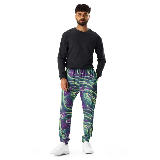 Viridian Flux on a Men's Joggers