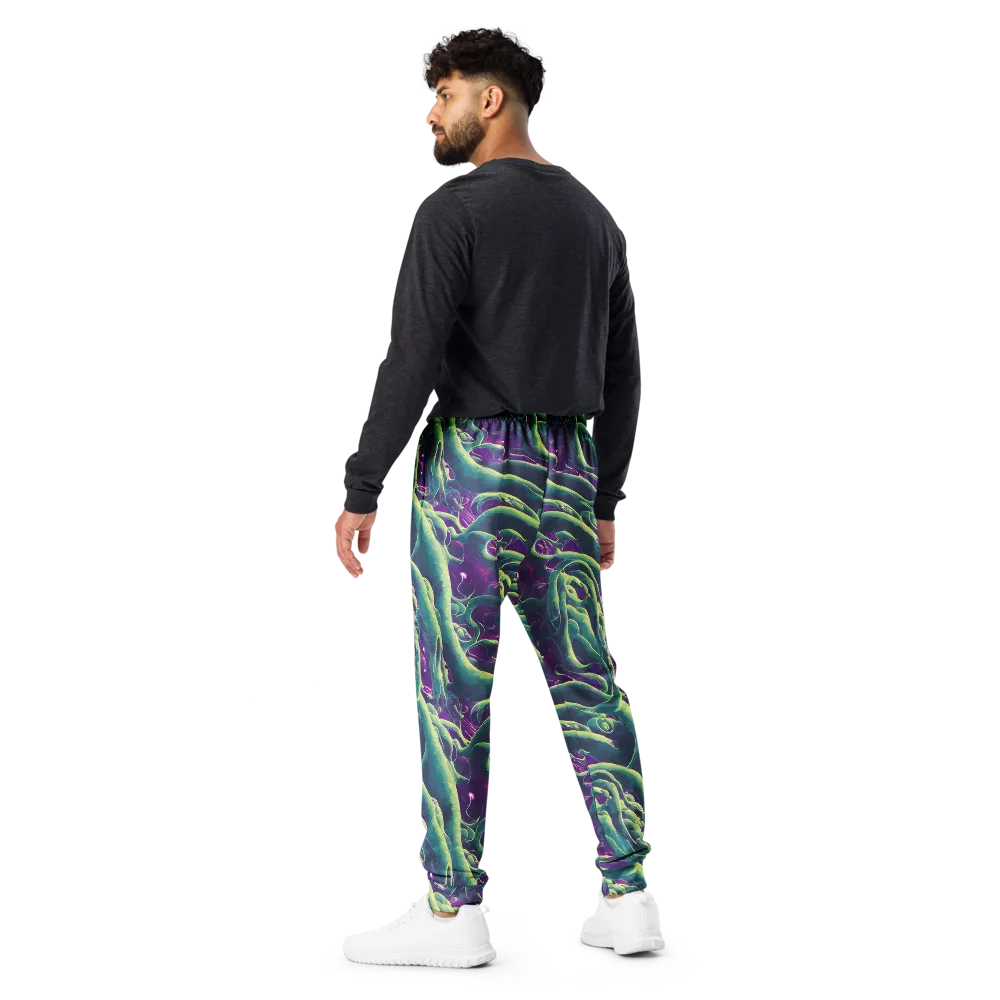 Viridian Flux on Men's Joggers — Back