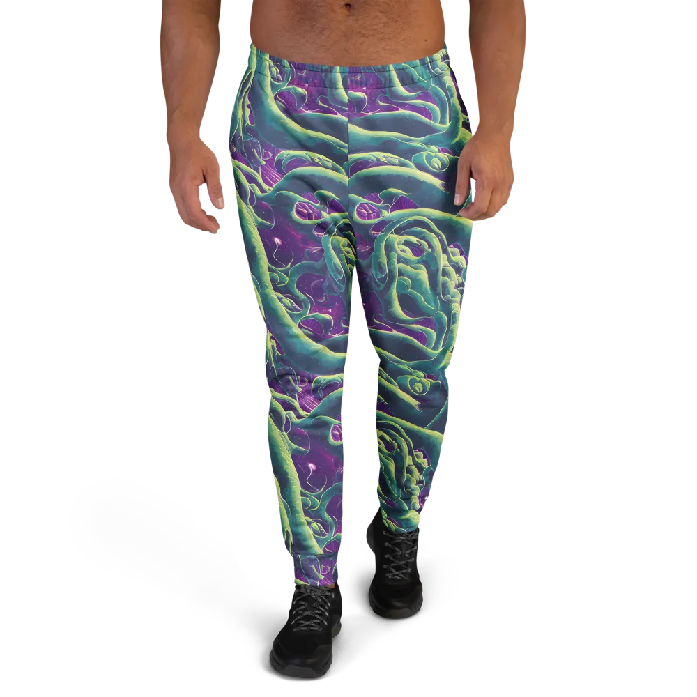 Viridian Flux on Men's Joggers — Front