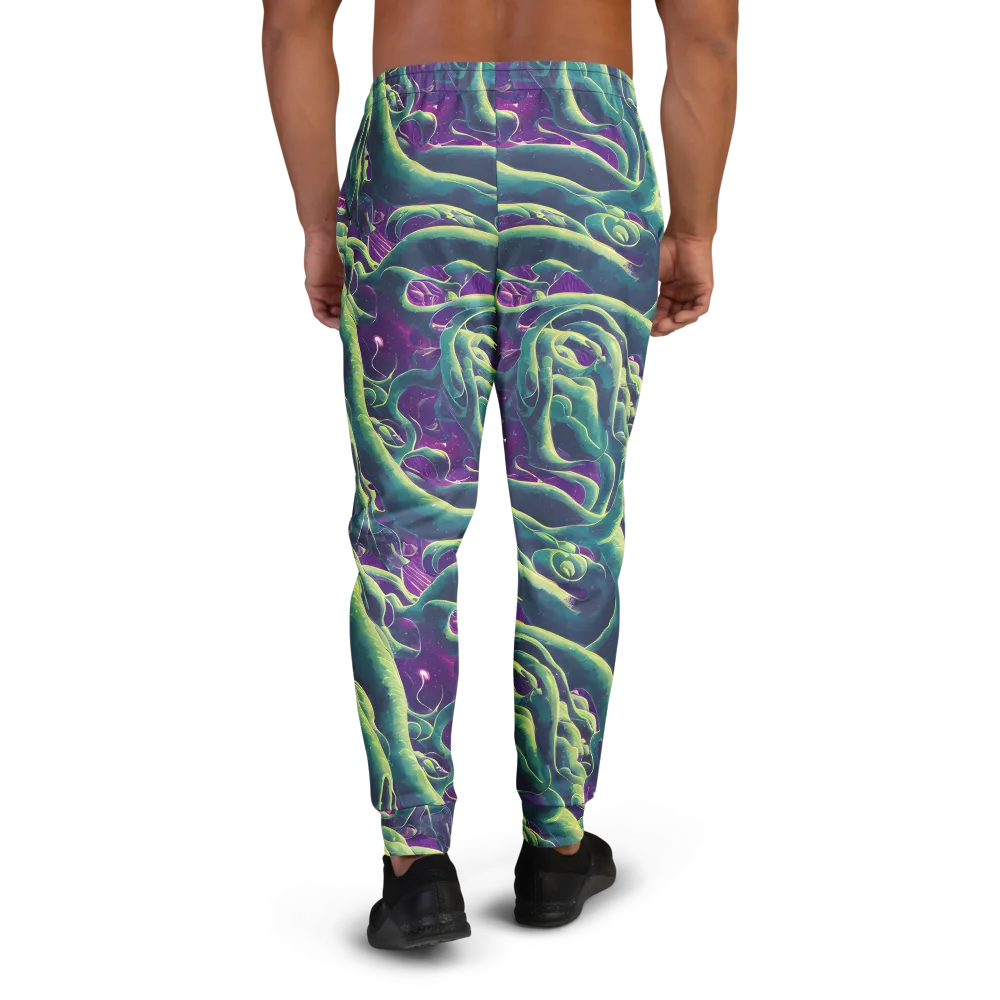 Viridian Flux on Men's Joggers — Back