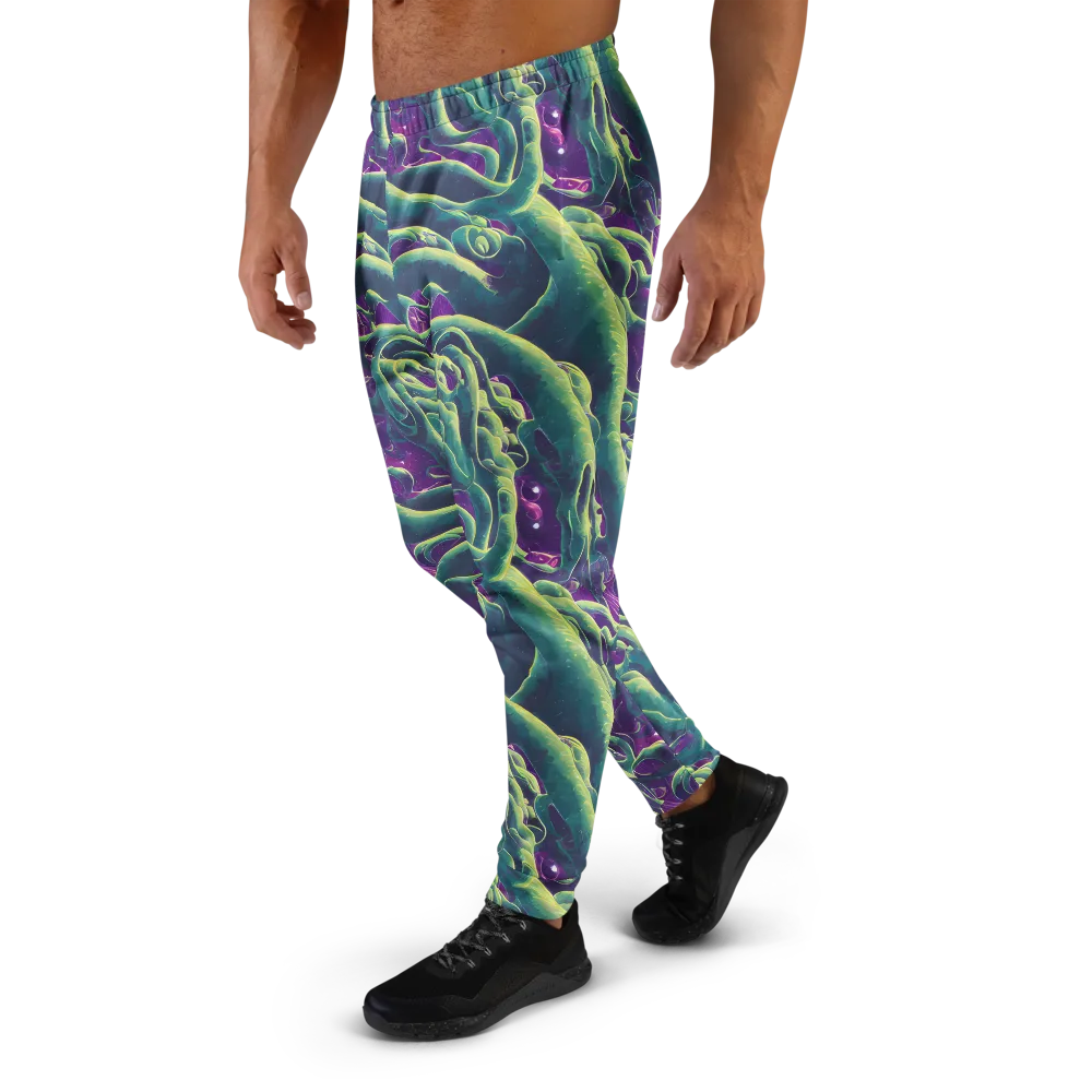 Viridian Flux on Men's Joggers — Left