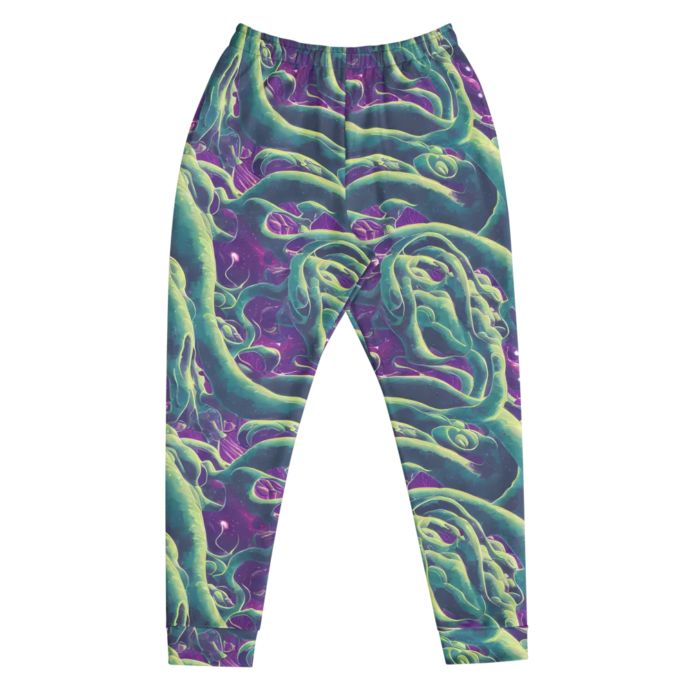 Viridian Flux on Men's Joggers — Front