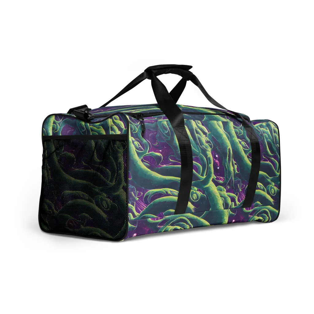 Viridian Flux on Duffle Bag — Right Front
