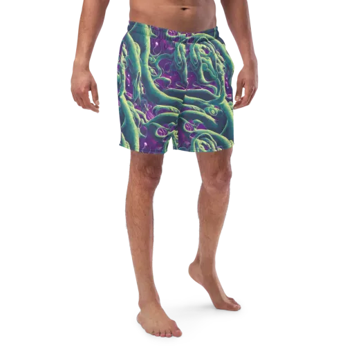 Viridian Flux on a Swim Trunks