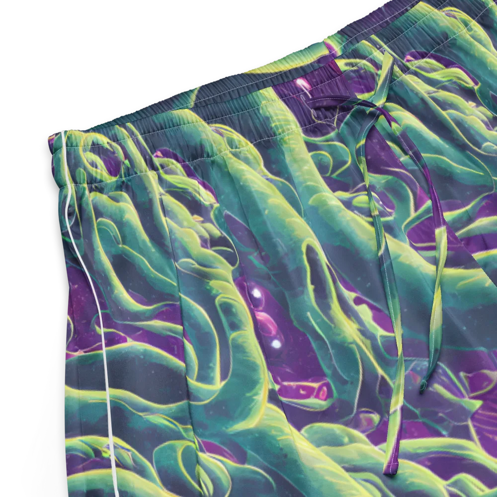 Viridian Flux on Women's Pajama Shorts — Product details