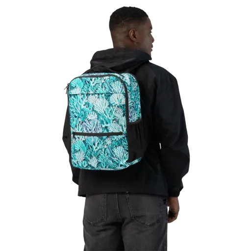 Aqua Coral Garden on a Utility Backpack
