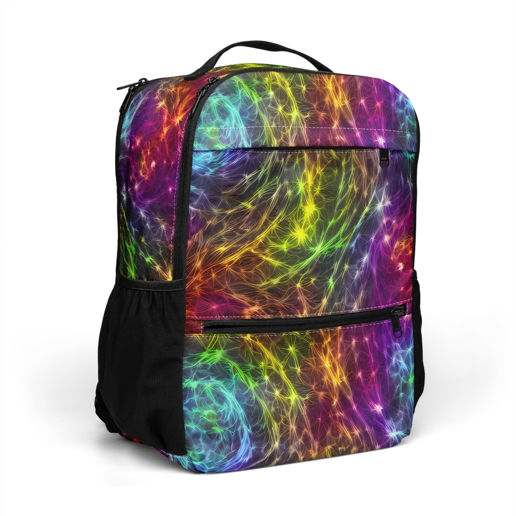 Cosmic Filaments on Utility Backpack — Right Front