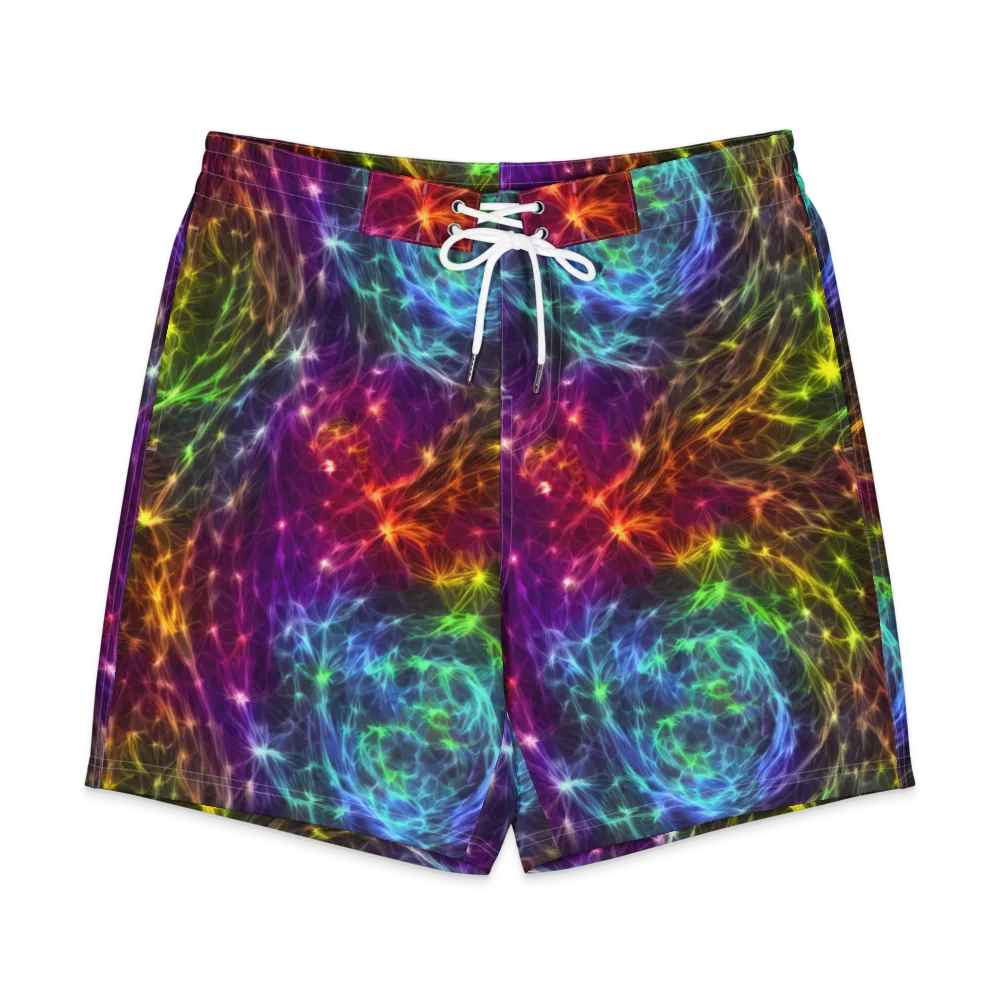 Cosmic Filaments on Men's Board Shorts — Front