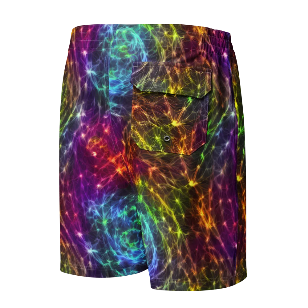 Cosmic Filaments on Men's Board Shorts — Back