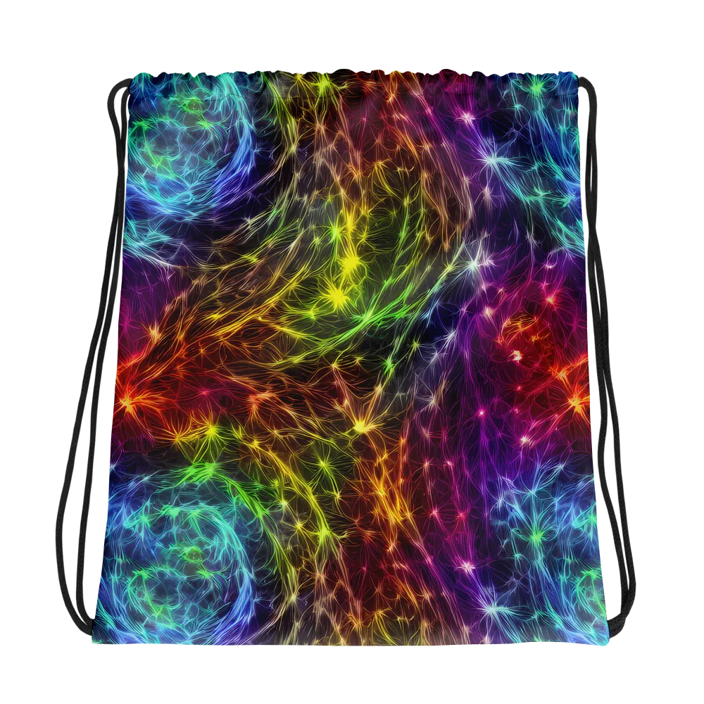 Cosmic Filaments on Drawstring Bag — Photo