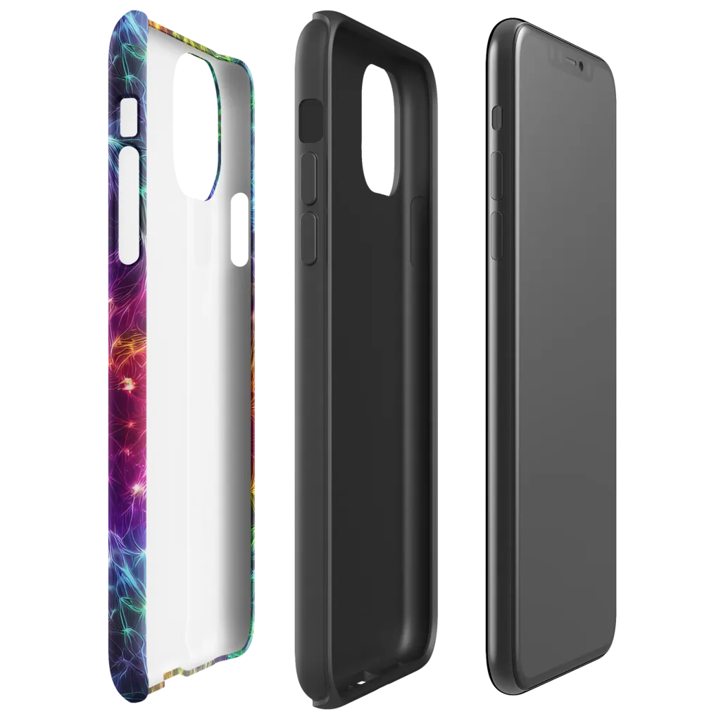 Cosmic Filaments on Tough Case for iPhone® — Right