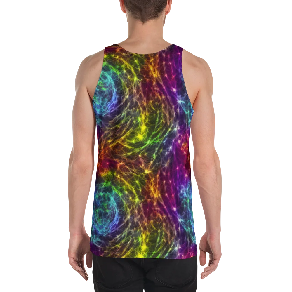 Cosmic Filaments on Men's Tank Top — Back