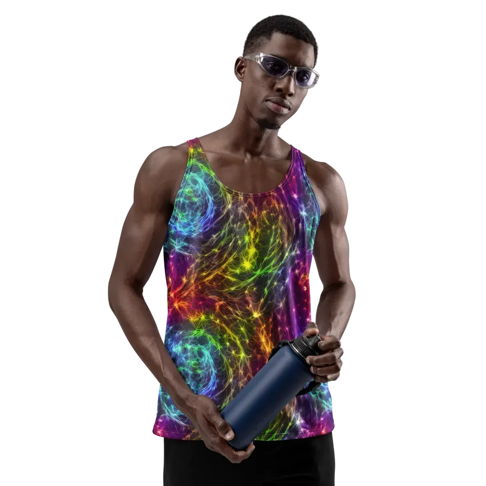 Cosmic Filaments on Men's Tank Top — Front