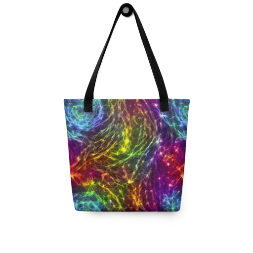 Cosmic Filaments on a Tote Bag