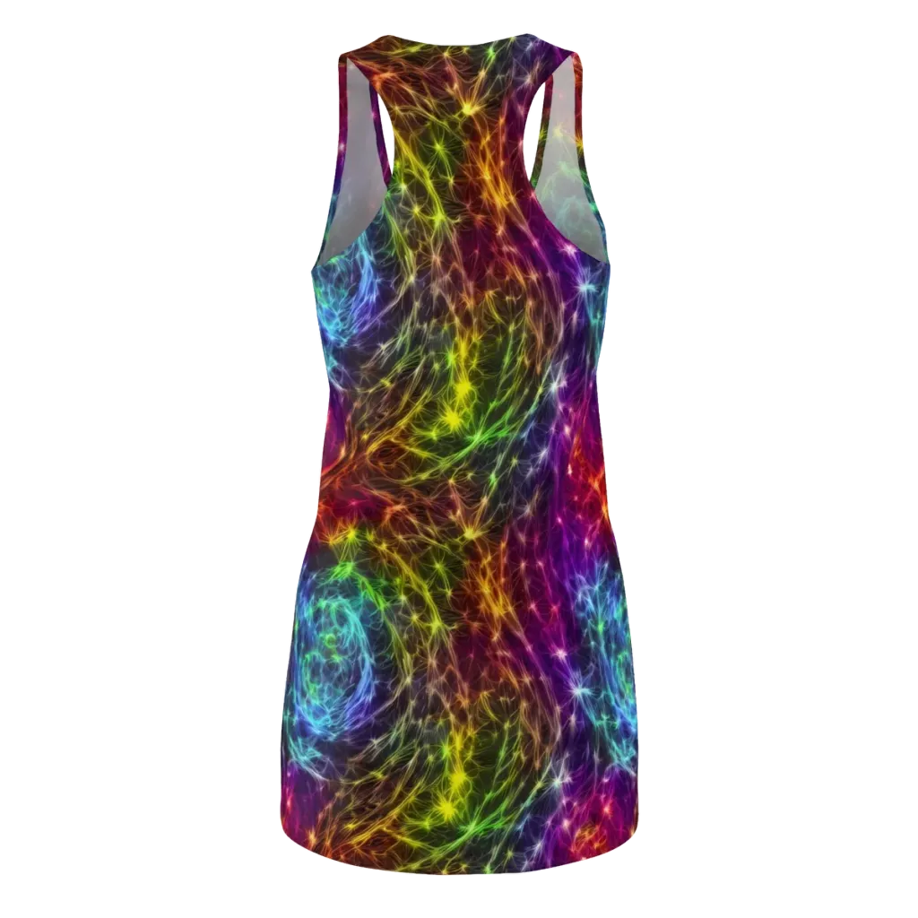 Cosmic Filaments on Racerback Dress — Back