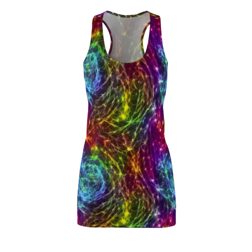 Cosmic Filaments on a Racerback Dress