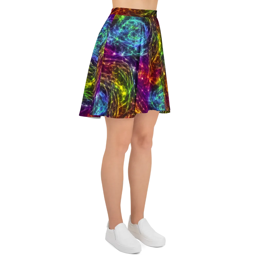 Cosmic Filaments on Skater Skirt — Right