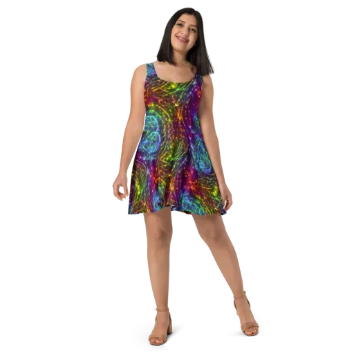 Cosmic Filaments on a Skater Dress