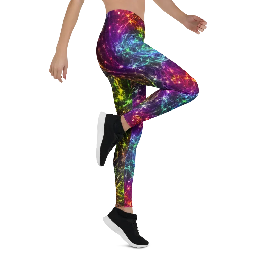 Cosmic Filaments on Leggings — Right