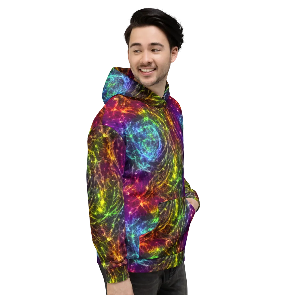 Cosmic Filaments on Hoodie — Right