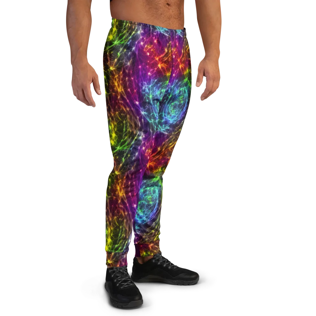 Cosmic Filaments on Men's Joggers — Right